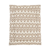 Meyco - Ikat Boxkleed - Sand/Toffee - 80x100cm