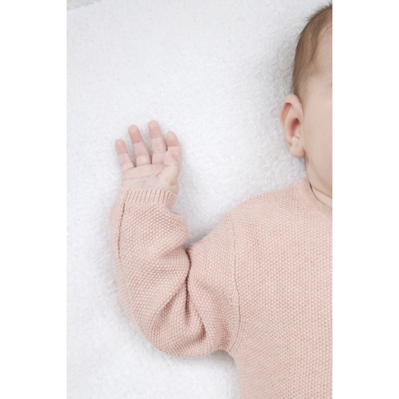 Meyco - Boxkleed BouclÃ© - Offwhite - 80x100cm