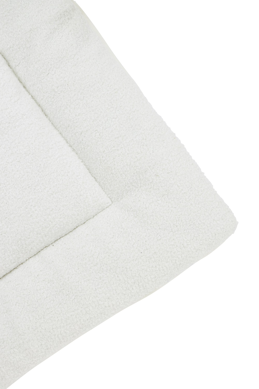 Boxkleed BouclÃ© - Offwhite - 80x100cm - afbeelding 5
