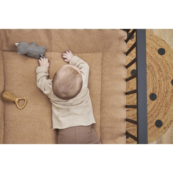 Meyco - Boxkleed BouclÃ© - Toffee - 80x100cm