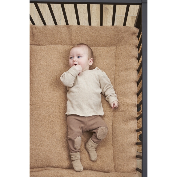 Meyco - Boxkleed BouclÃ© - Toffee - 80x100cm