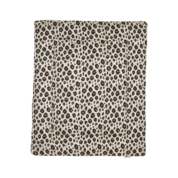 Meyco - Leopard Boxkleed - Zand Melange - 80x100cm
