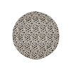 Rond Boxkleed met Luipaardprint - Zand Melange - 95cm