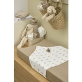 Meyco - Starterset Hydrofiel Dot Stripe - Sand