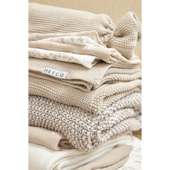 Meyco - Washandjes 3-Pack Hydrofiel Branches - Sand