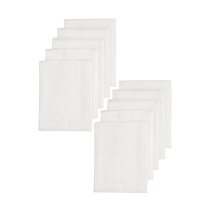 Meyco - Hydrofiele Doeken 10-Pack - Wit - 70x70cm