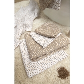 Hydrofiele Doeken 3-Pack Cheetah - Taupe - 70x70cm