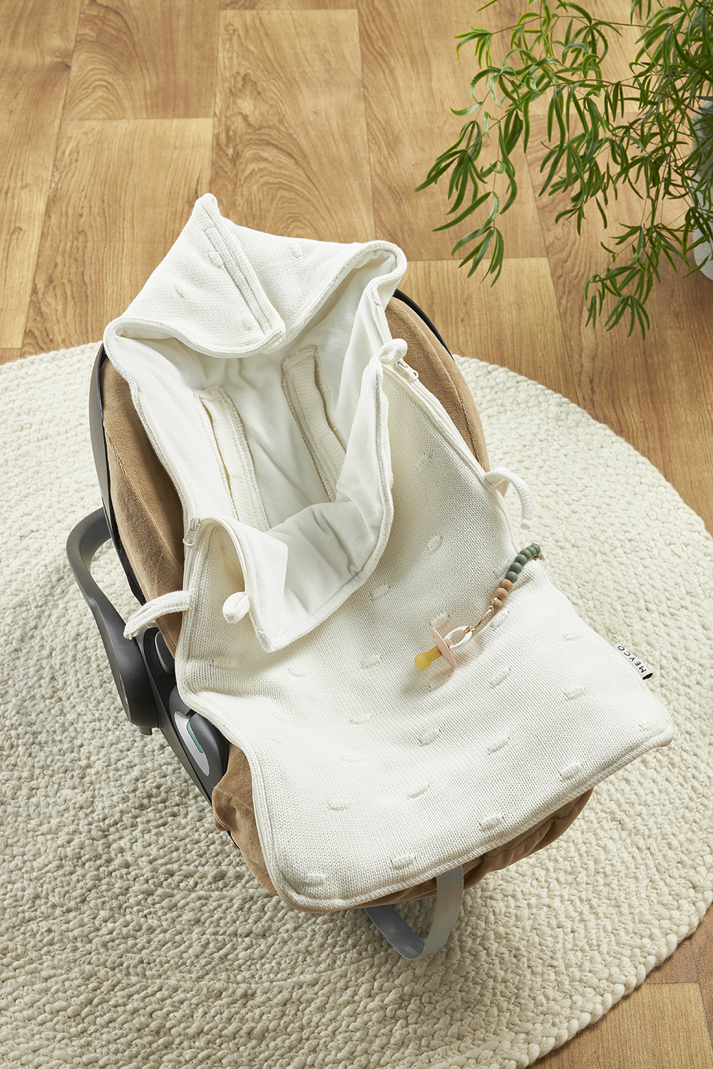 Voetenzak Offwhite 40x82cm - afbeelding 6
