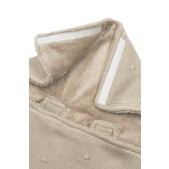 Meyco - Mini Knots Voetenzak - Sand - 40x82cm