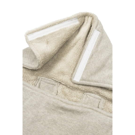 Meyco - Voetenzak Knit Basic Sand Melange 40x82cm