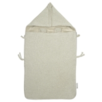 Meyco - Voetenzak Knit Basic Sand Melange 40x82cm