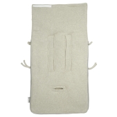 Meyco - Voetenzak Knit Basic Sand Melange 40x82cm