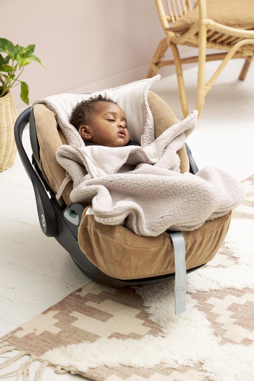 Voetenzak Teddy - Greige - 40x82cm - afbeelding 7
