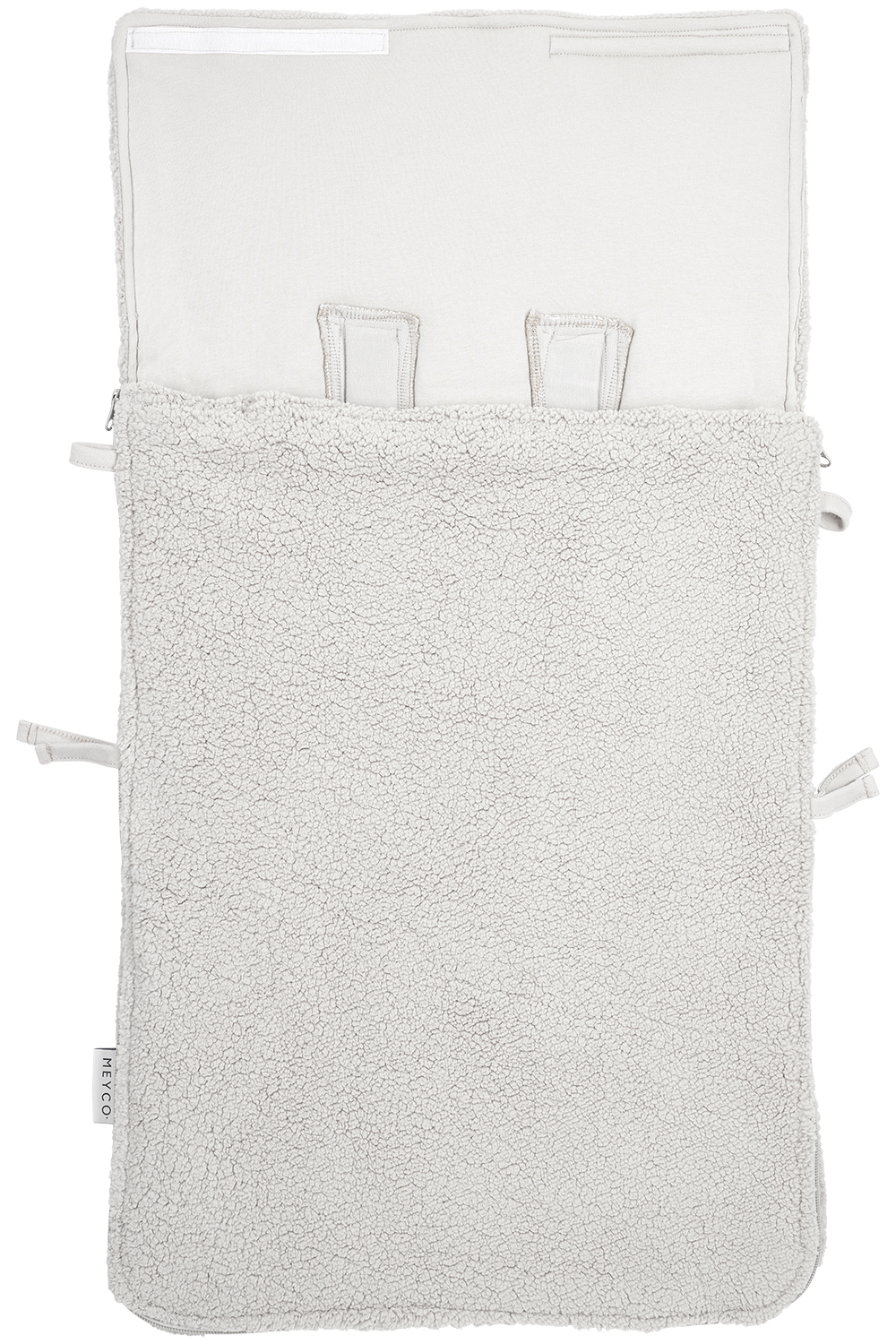 Voetenzak Teddy - Greige - 40x82cm - afbeelding 3