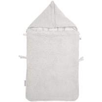 Meyco - Voetenzak Teddy - Greige - 40x82cm