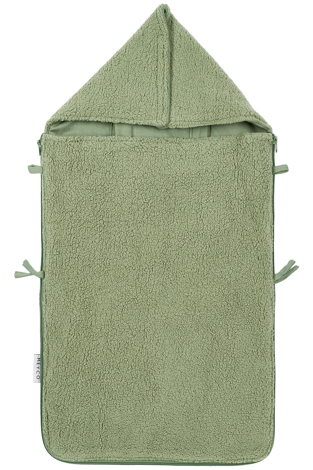 Voetenzak Teddy - Olijfgroen - 40x82cm - afbeelding 2