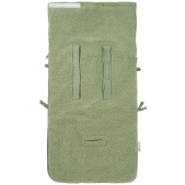 Meyco - Voetenzak Teddy - Olijfgroen - 40x82cm