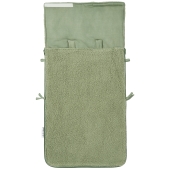 Meyco - Voetenzak Teddy - Olijfgroen - 40x82cm