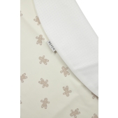 Meyco - Kinderstoel Knoeimat Gingerbread - Soft Sand