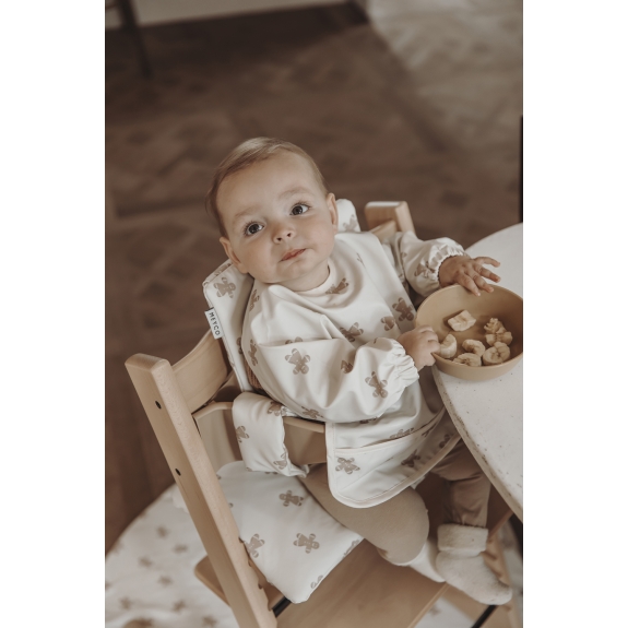 Meyco - Kinderstoel Knoeimat Gingerbread - Soft Sand