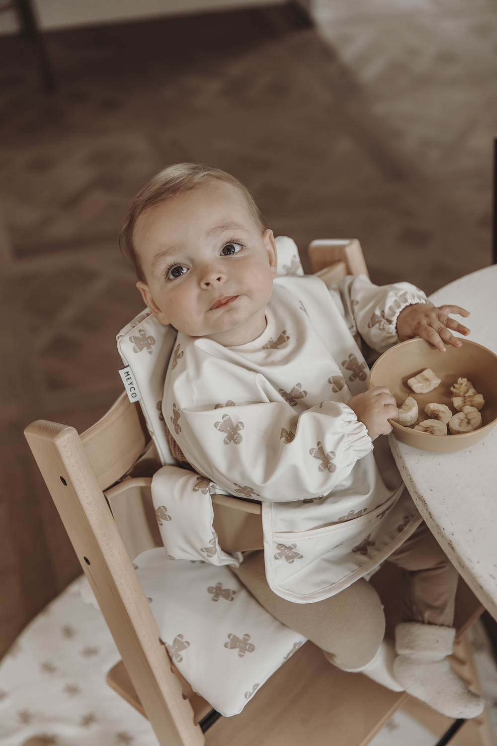 Kinderstoel Knoeimat Gingerbread - Soft Sand - afbeelding 2