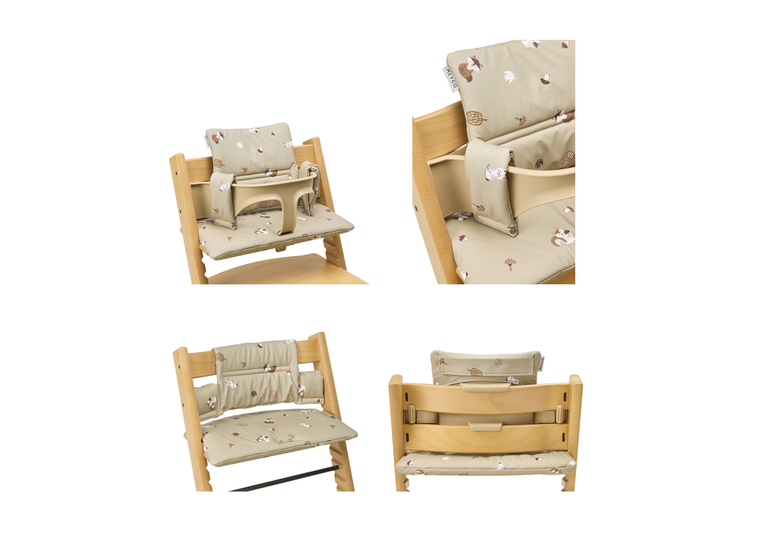 Stoelverkleiner Meegroei Forest Animals - afbeelding 13