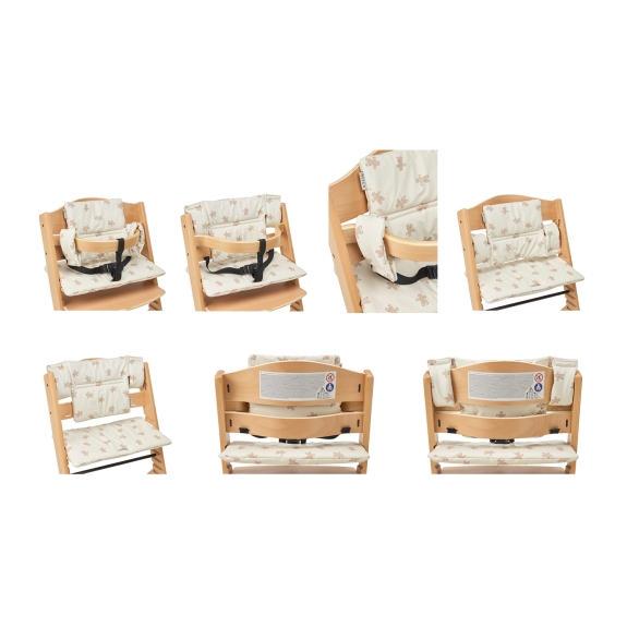 Meyco - Stoelverkleiner Meegroei Gingerbread - Soft Sand