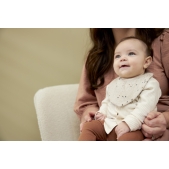 Meyco - Bandana 2-pack Rib Mini Spot - Zand Melange