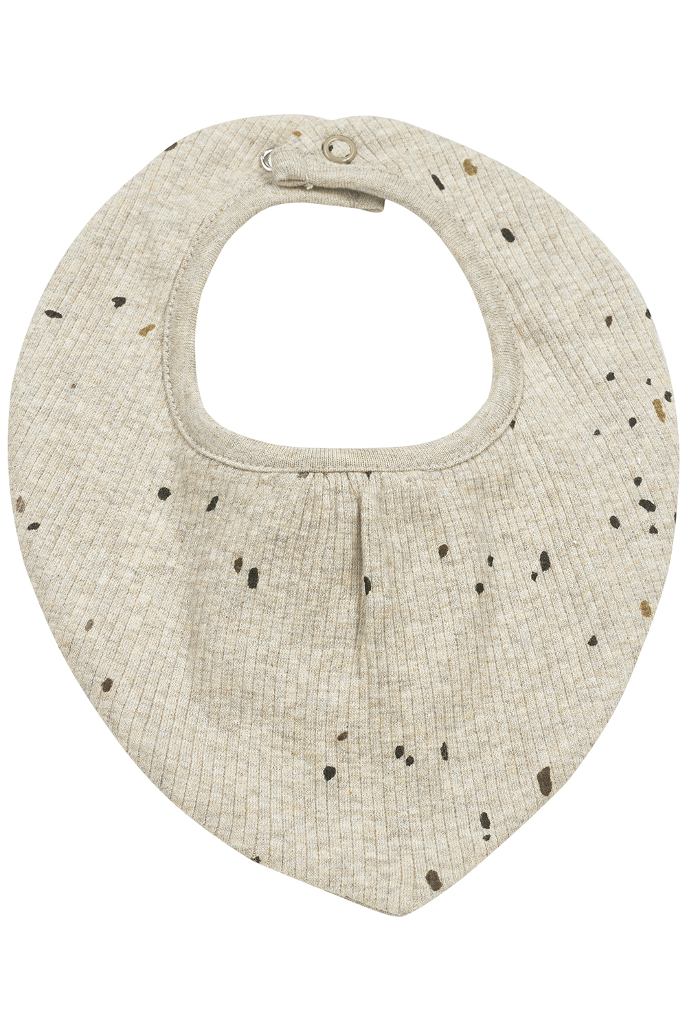 Bandana 2-pack Rib Mini Spot - Zand Melange - afbeelding 4