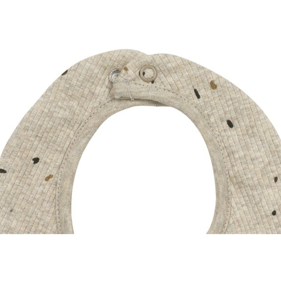 Meyco - Bandana 2-pack Rib Mini Spot - Zand Melange