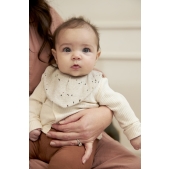 Meyco - Bandana 2-pack Rib Mini Spot - Zand Melange