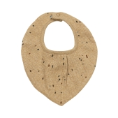 Meyco - Bandana 2-Pack Rib Mini Spot - Toffee Melange