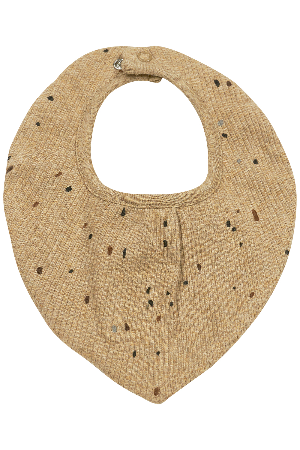 Bandana 2-Pack Rib Mini Spot - Toffee Melange - afbeelding 2