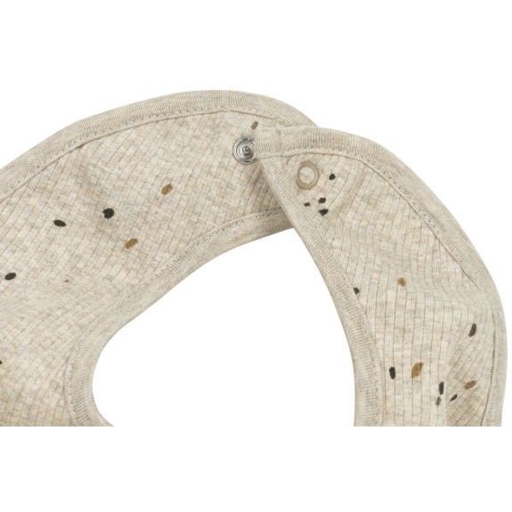 Slab met Drukknoop 2-Pack Rib Mini Spot - Sand Melange