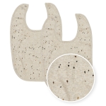 Slab met Drukknoop 2-Pack Rib Mini Spot - Sand Melange