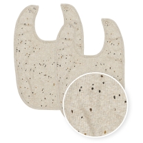 Slab met Drukknoop 2-Pack Rib Mini Spot - Sand Melange
