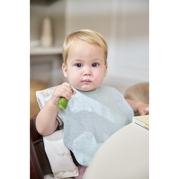 Meyco - Badstof Slab 2-Pack Wavy - Grijs Blauw