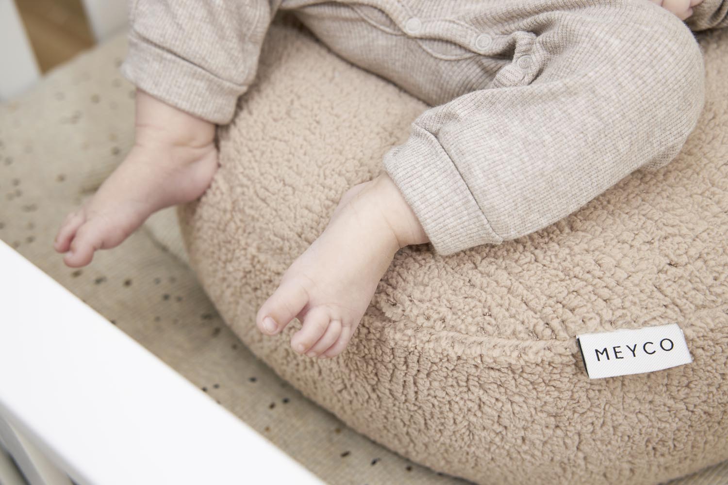Teddy Relaxhoes voor Voedingskussen - Sand - afbeelding 2