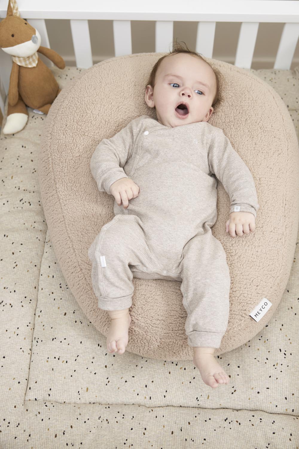 Teddy Relaxhoes voor Voedingskussen - Sand - afbeelding 8
