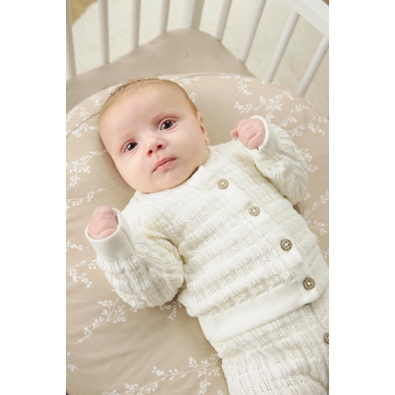 Meyco - Relaxhoes voor voedingskussen Branches - Sand