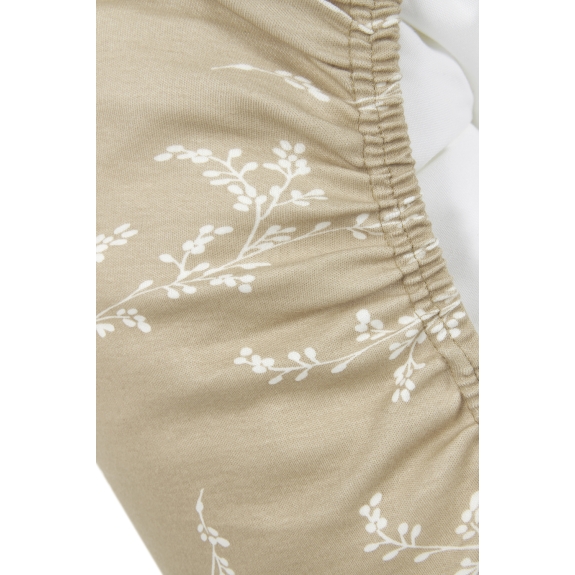 Meyco - Relaxhoes voor voedingskussen Branches - Sand