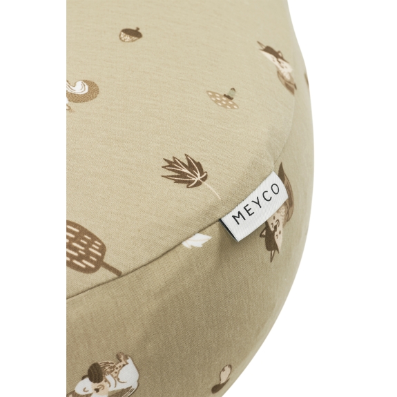 Meyco - Voedingskussenhoes Forest Animals - Sand