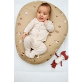 Meyco - Voedingskussenhoes Forest Animals - Sand