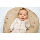 Meyco - Voedingskussenhoes Forest Animals - Sand