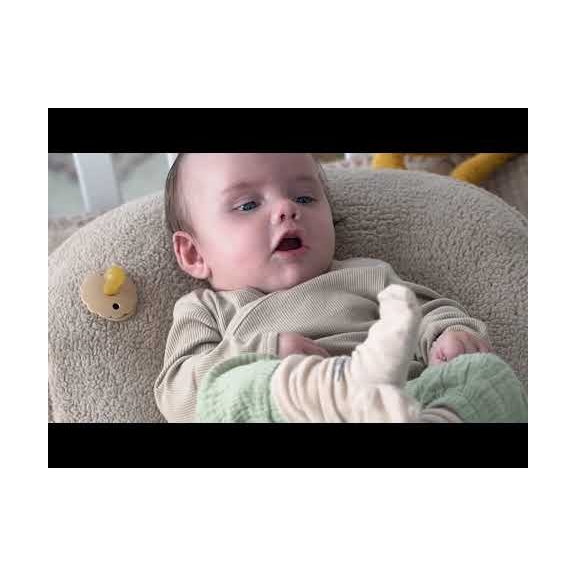 Meyco - Teddy Olive Green Voedingskussen Relaxhoes