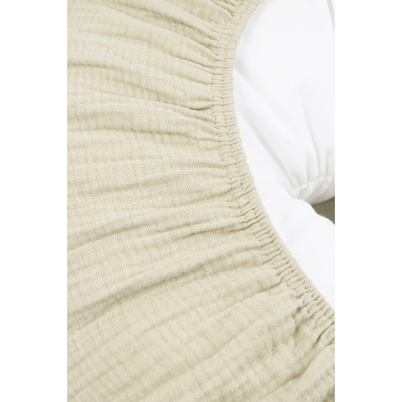 Meyco - Relaxhoes voor voedingskussen - Soft Sand