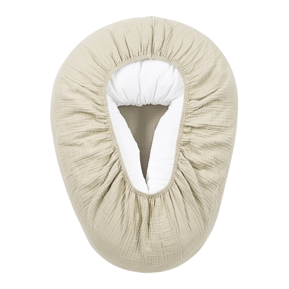 Meyco - Relaxhoes voor voedingskussen - Soft Sand