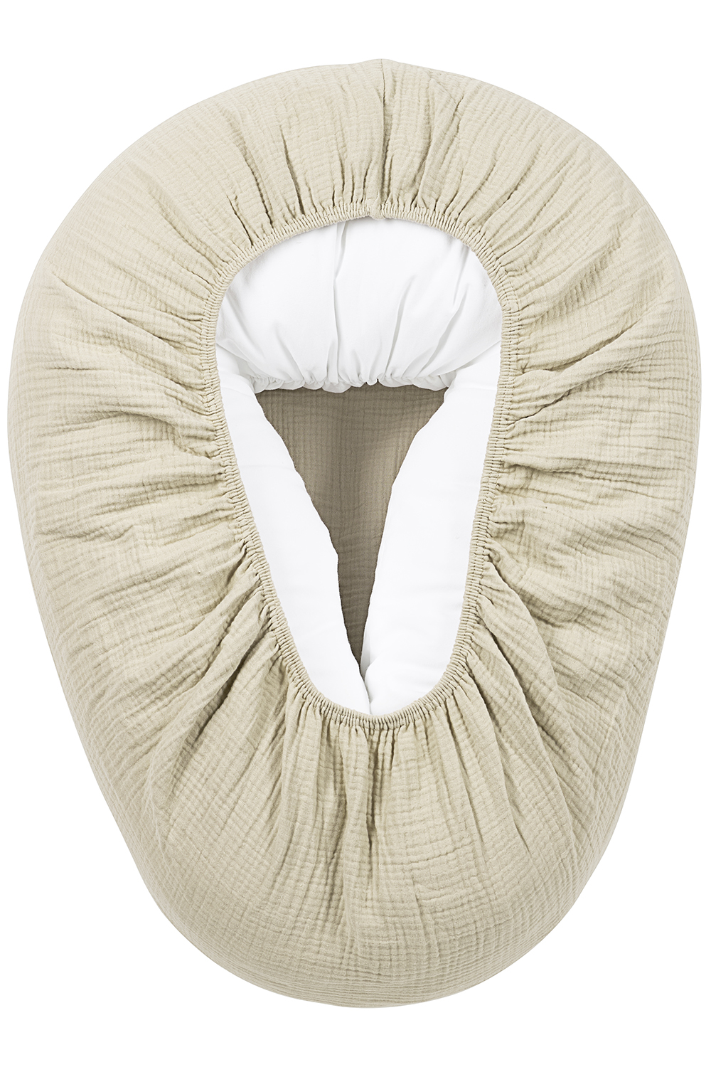 Relaxhoes voor voedingskussen - Soft Sand - afbeelding 6
