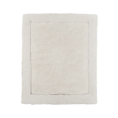 Meyco - Boxkleed Wafel Teddy - Greige - 80x100cm