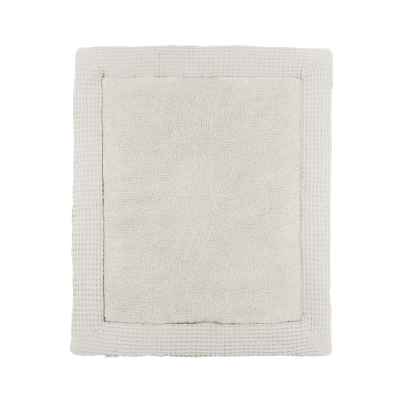 Meyco - Boxkleed Wafel Teddy - Greige - 80x100cm
